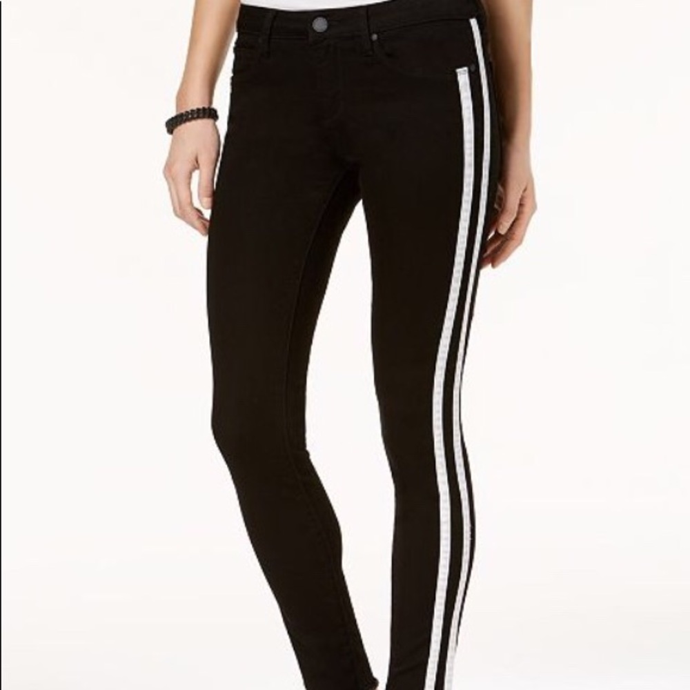Articles of Society Sarah Skinny Striped Jeans